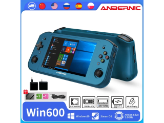 Portable computer game console